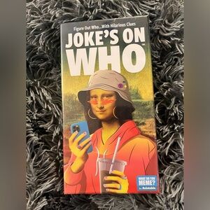 NEW SEALED game “jokes on who?”